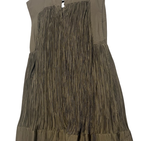 Anthropologie Plisse Minidress! Size L - Picture 2 of 6
